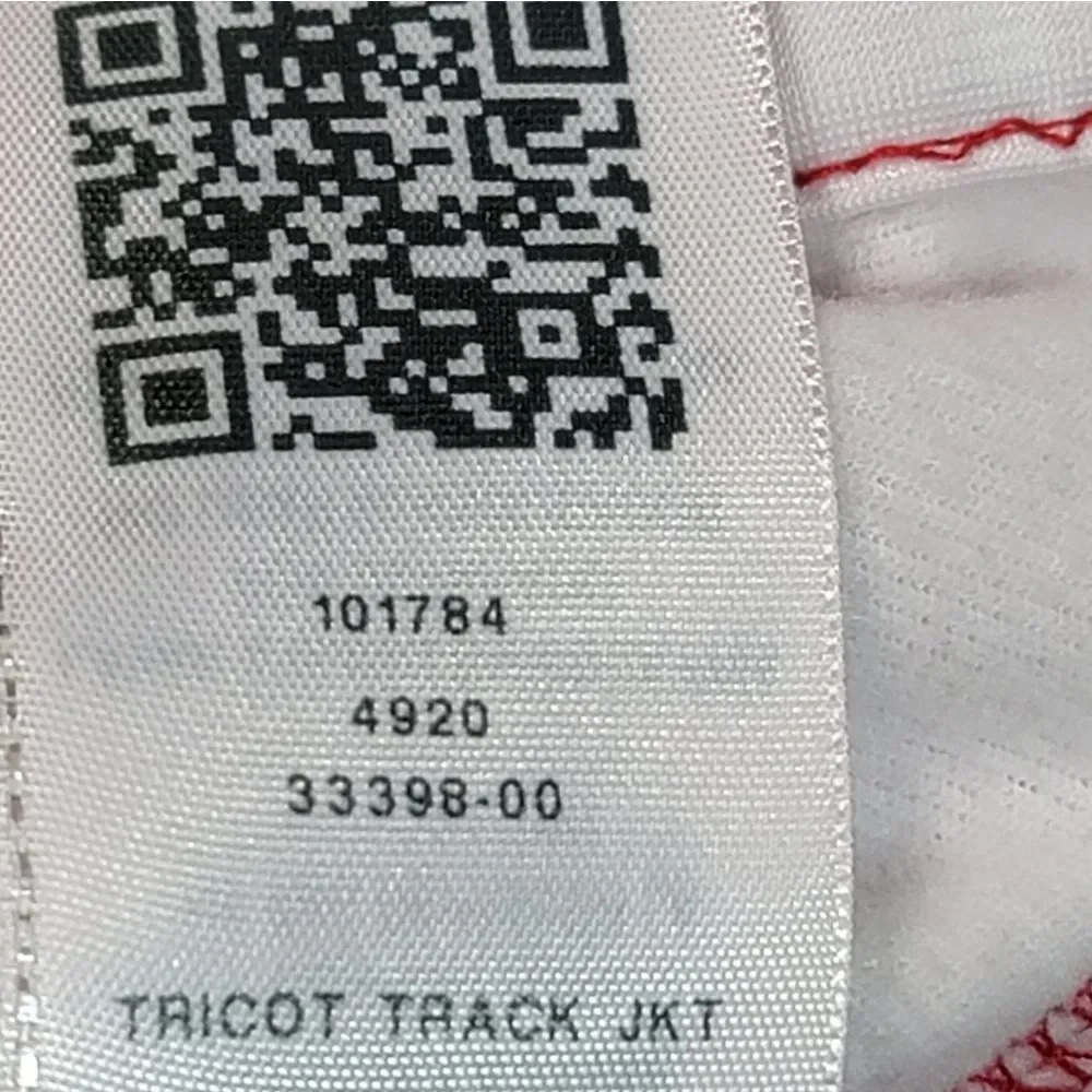 True Religion Track Jacket Men XXL Red White Blue Full Zip Logo Steetwear Y2K
